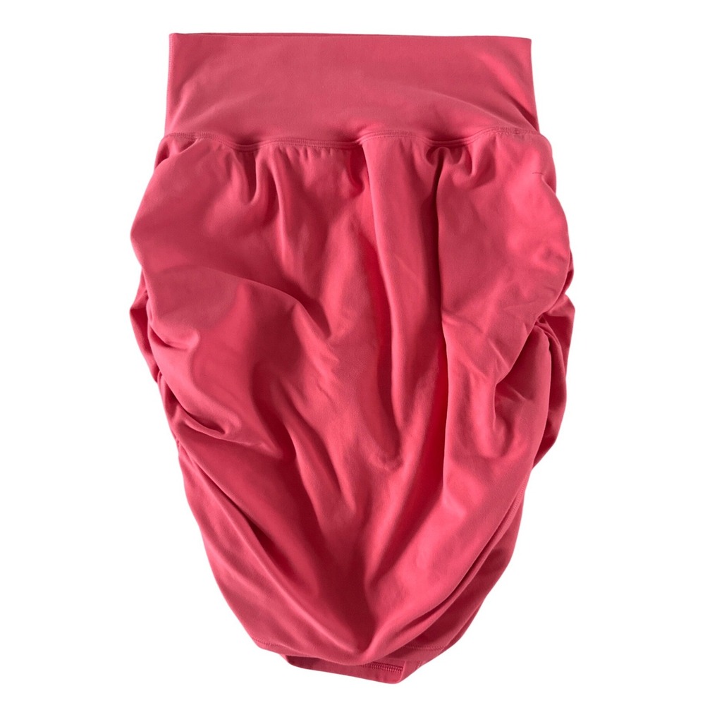 Athleta Transcend Skort Skirt Ruched Built in Shorts Coral Pink 837437 Small $79 - Picture 4 of 14
